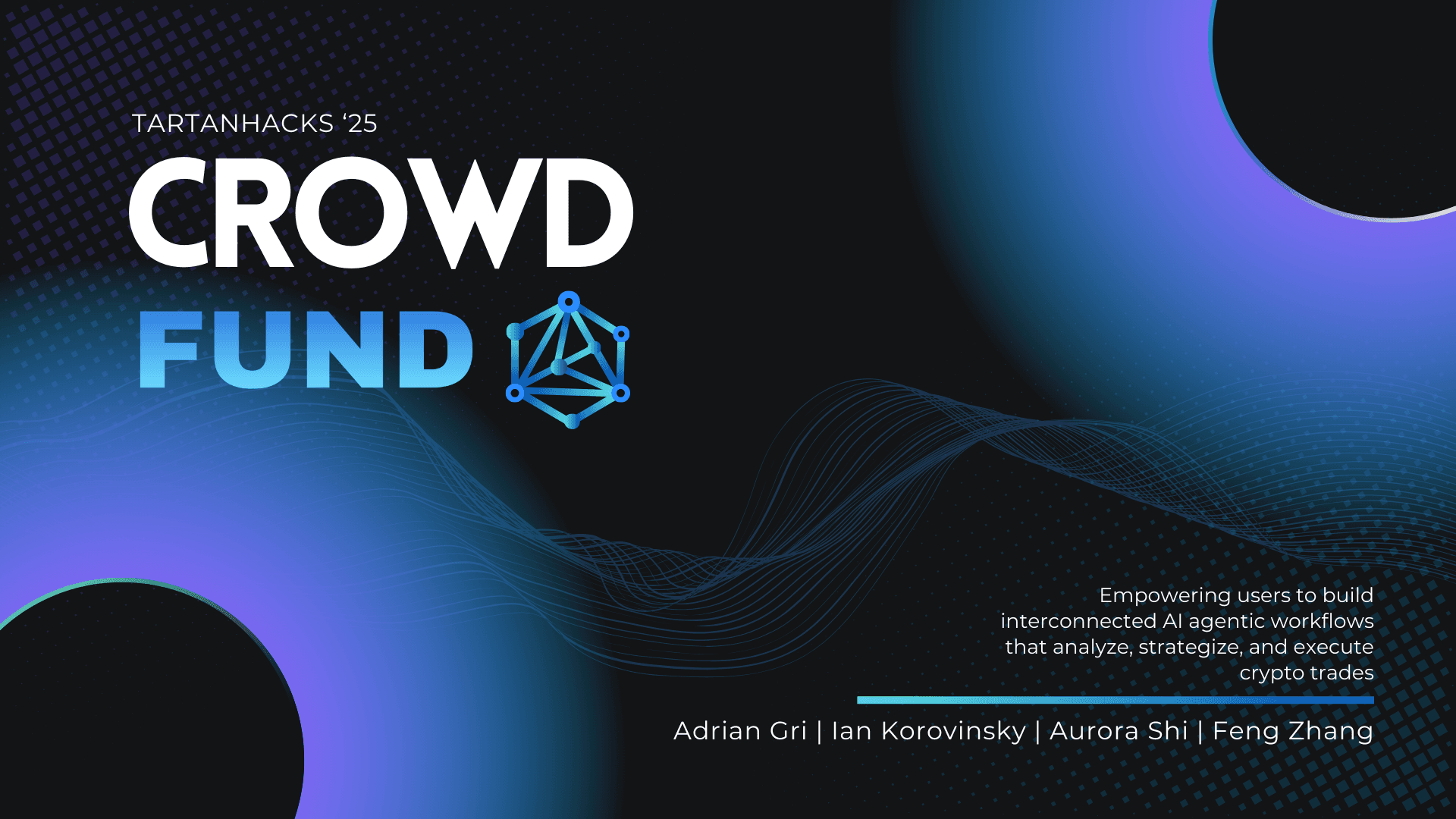CrowdFund — TartanHacks '25